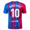 Officiële Voetbalshirt FC Barcelona Ansu Fati 10 Thuis 2021-22 - Heren